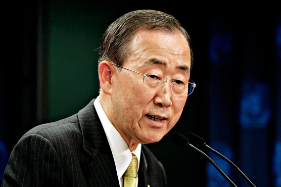 UN's Ban calls for end to fighting in Libya