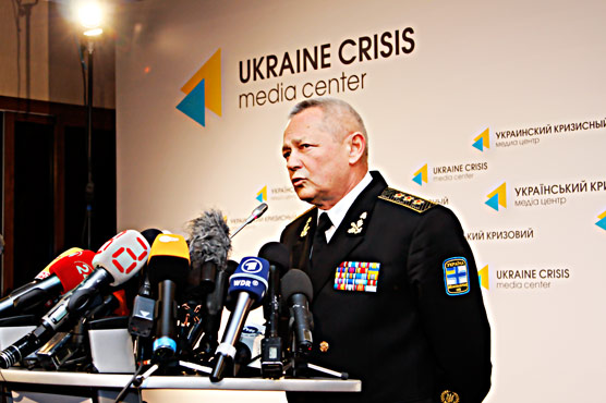 New Ukraine defence chief vows to stand up to Russia