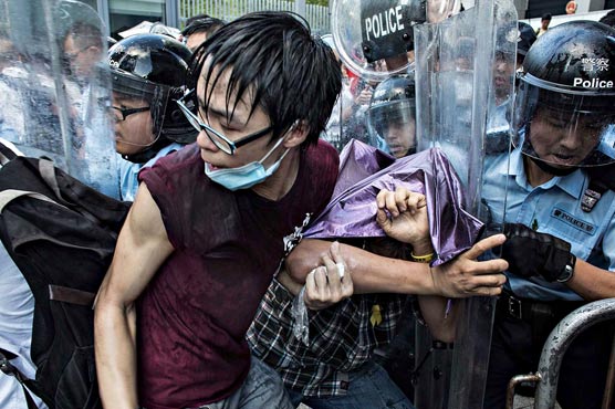 In Hong Kong, no endgame for chaotic protests