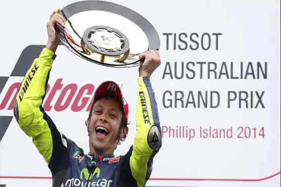 Motorcycling: Rossi wins Australian MotoGP as Marquez crashes out