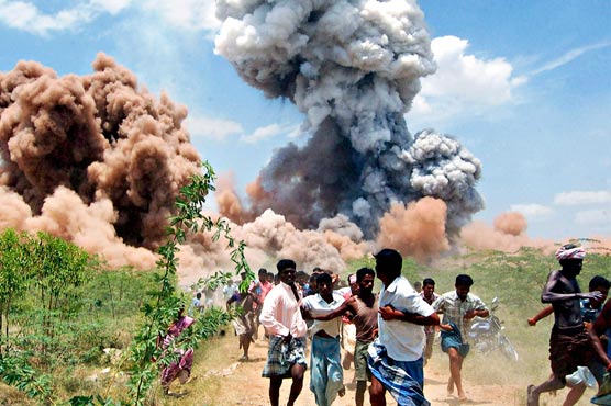 India fireworks factory blast kills eight