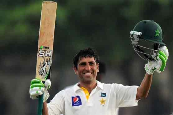 Younas Khan defies Australia in first test by hitting a century