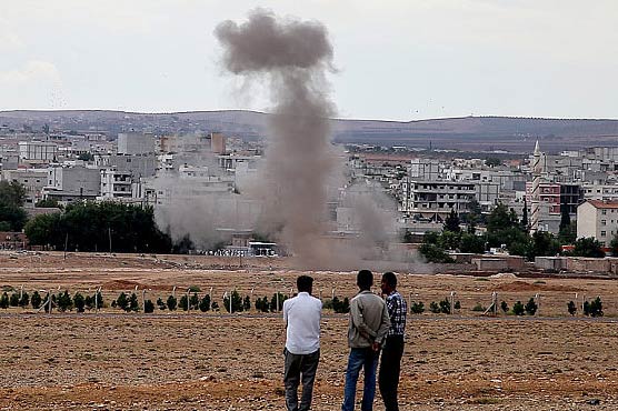 Erdogan says US airdrops to Kobane 'wrong'