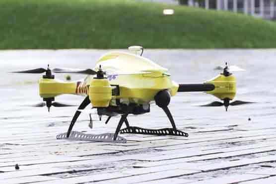 'Ambulance drone' prototype unveiled in Holland