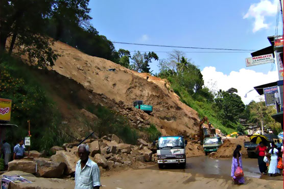 About 10 dead, over 250 missing in Sri Lanka mudslide