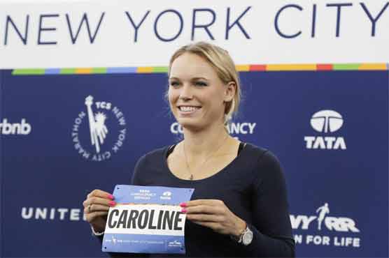 Wozniacki confident she can finish NYC Marathon