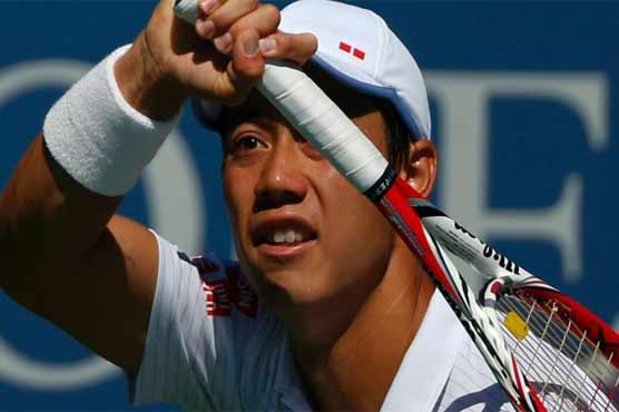 Nishikori beats Raonic in record-tying late finish