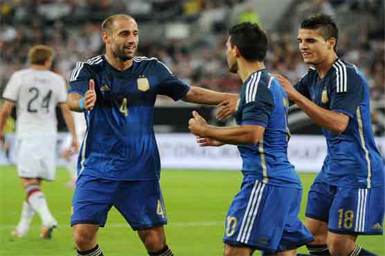 Football: Argentina dish out friendly revenge on Germany