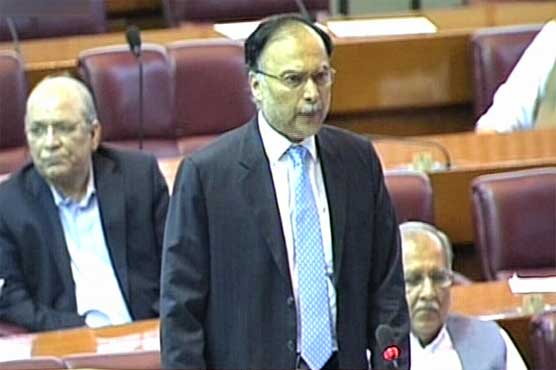 Imran should reconcile with govt instead of 'begging' sit-in participants: Ahsan