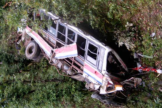 Bus carrying 50 wedding guests plunges into ravine in occupied Kashmir