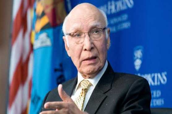 Chinese President's visit will be rescheduled: Sartaj Aziz