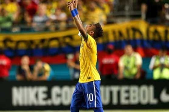 Football: Neymar lifts Brazil over Colombia in friendly 