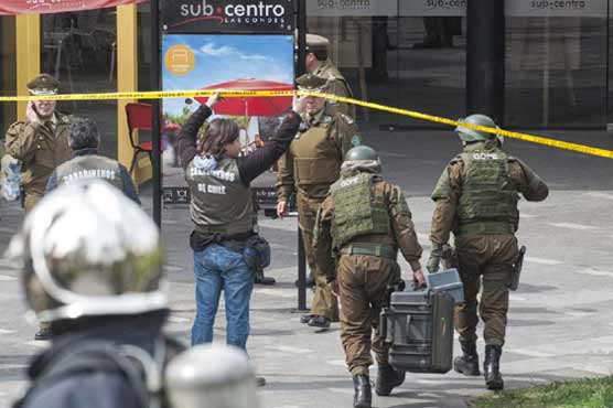 Bomb rips through packed Chile metro station, 14 hurt