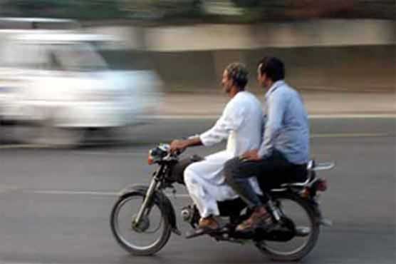 Pillion ride banned in Islamabad for one week