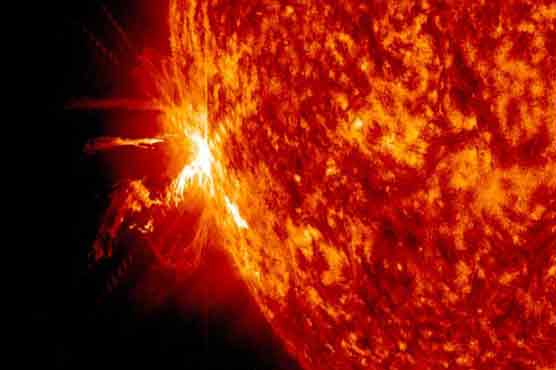 Solar storm heads Earth's way after double sun blasts