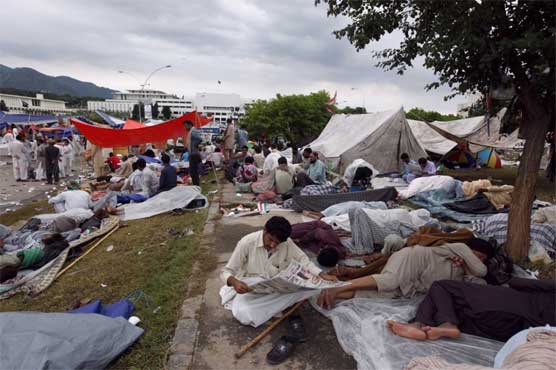 Islamabad: Exhausted and frustrated protesters want to go home