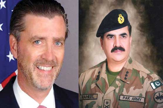 Army Chief meets Richard Olson, discusses important subjects