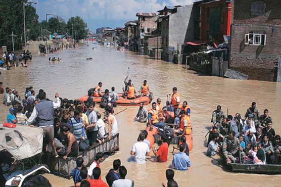 200,000 still stranded in Indian-held Kashmir floods