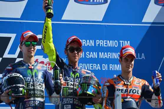 Motorcycling: Rossi wins San Marino MotoGP