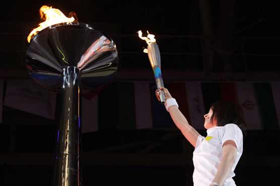 Torch arrives in Incheon, countdown almost over