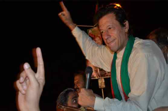 Won't spare criminals after coming into power: Imran Khan