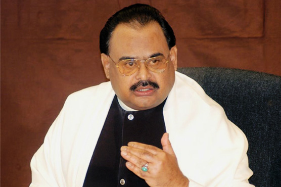Why only MQM workers are being arrested, Altaf asks army chief