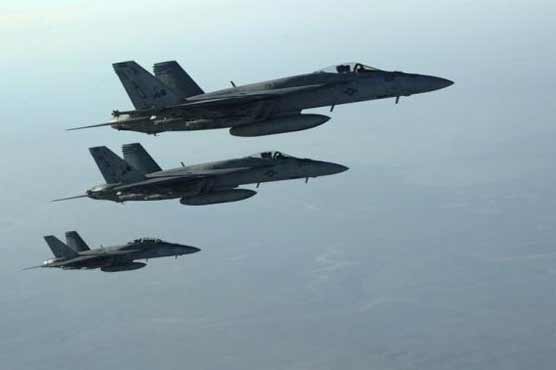First US-led strikes on IS in Syria's Homs province