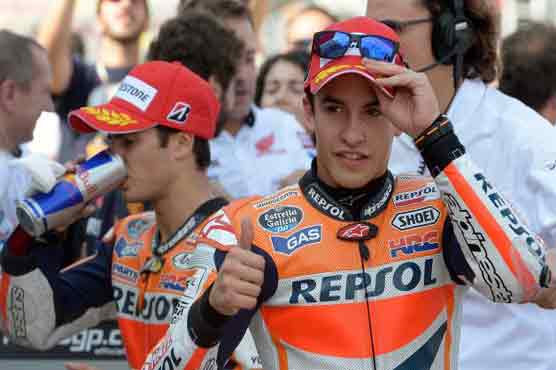 Motorcycling: Marquez on pole again in Aragon