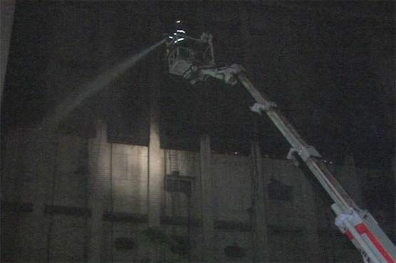 Lahore: Fire at PTCL regional office brought under control