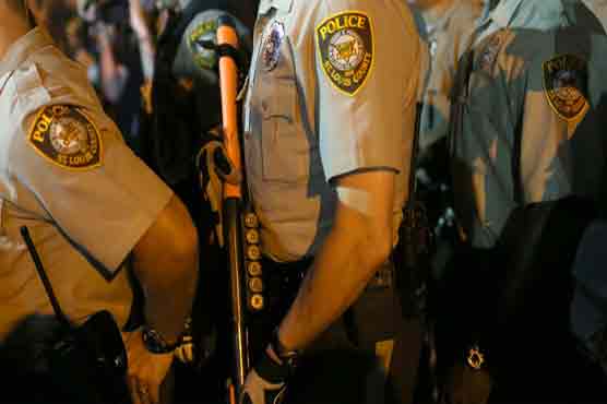 Police officers shot at in Ferguson