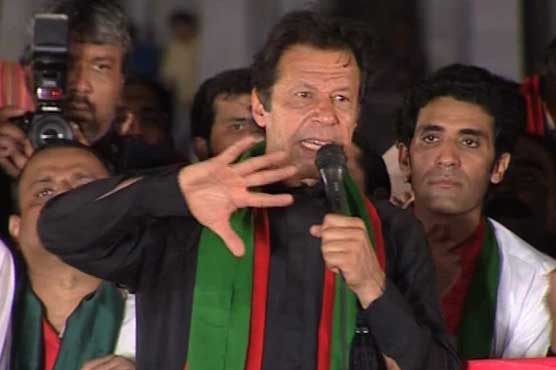 Imran Khan terms Lahore rally 'referendum' against govt