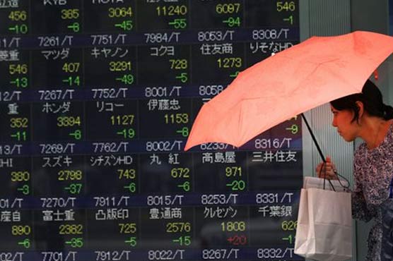 Asian shares mixed, HK tumbles after protests 