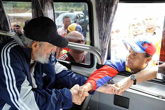 Fidel Castro makes first public appearance in 14 months