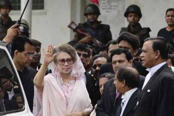 Bangladesh opposition leader leaves office as tension eases