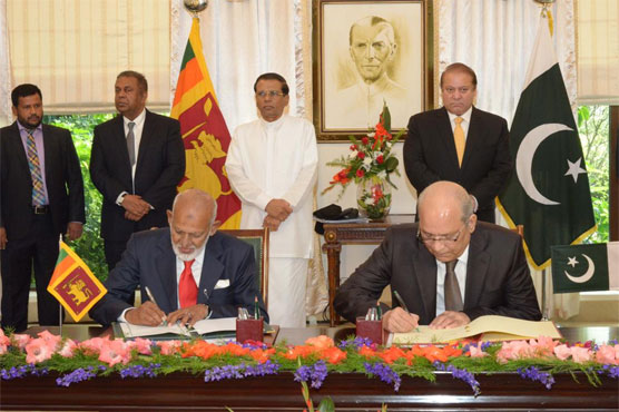 Sri Lanka, Pakistan sign nuclear agreement 