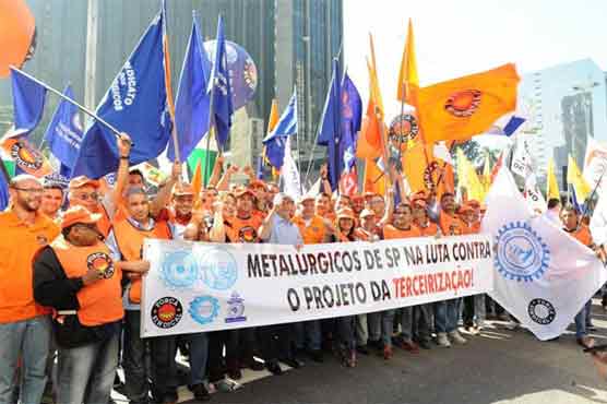 Outsourcing bill foments protest in Brazil
