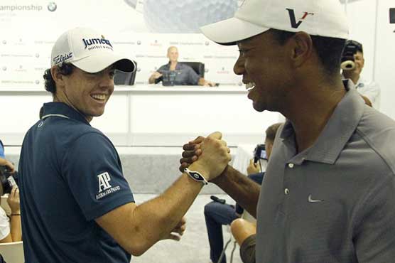 Golf: Mcllroy threatens Woods as face of golf