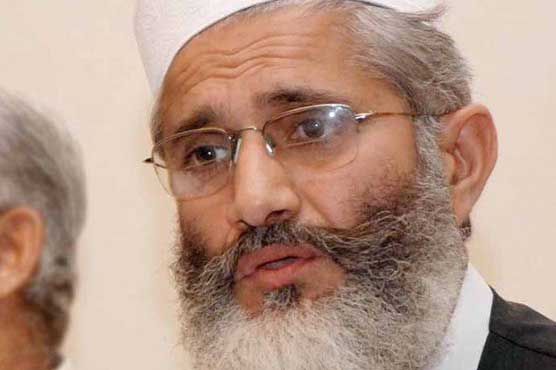 Will see who conducts politics of bullets in Karachi: Sirajul Haq