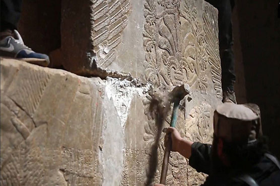 Islamic State group destroys ancient ruins of Nimrud