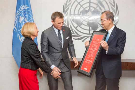 UN chief appoints actor Daniel Craig as global mine action advocate