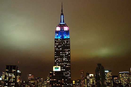 New York's Empire State lights up for Nigeria missing girls