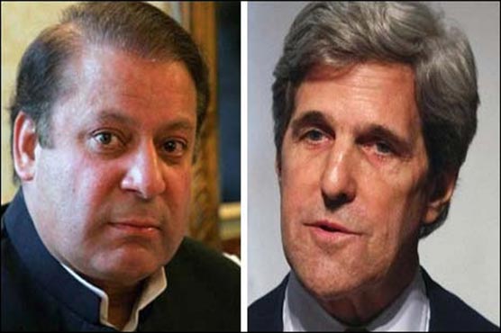 Kerry telephones PM Nawaz, discusses Yemen issue