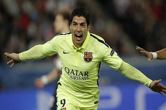 Football: Suarez at the double as Barcelona blow PSG away