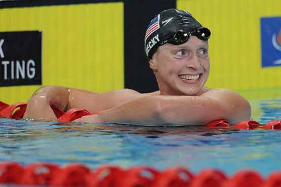 Swimming: Ledecky dominates 1500m free at Mesa