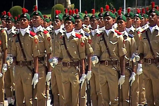 Passing out parade of Pakistan military academy underway in Kakul