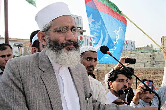 Altaf will wish to return after JI betters Karachi's condition: Sirajul Haq
