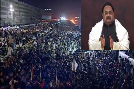 MQM shows strong political strength in rally, musical show held