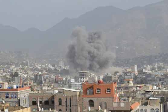 Blasts shake Yemeni capital as warplanes hit missile base