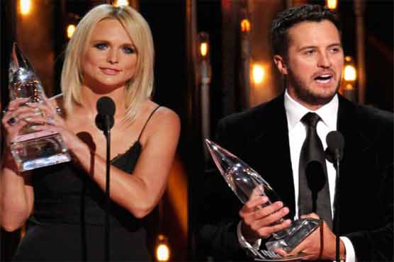 Luke Bryan, Miranda Lambert big winners at Country Music awards