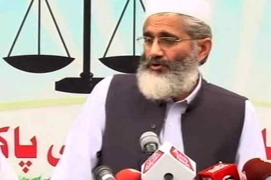 Will take Karachi out of 'operation theater': Siraj ul Haq